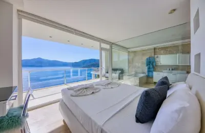 Modern 4-Bed Detached Villa with Full Sea View & Private Pool in Kalkan