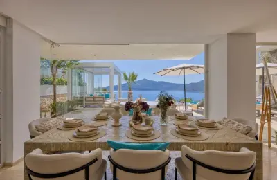 Modern 4-Bed Detached Villa with Full Sea View & Private Pool in Kalkan