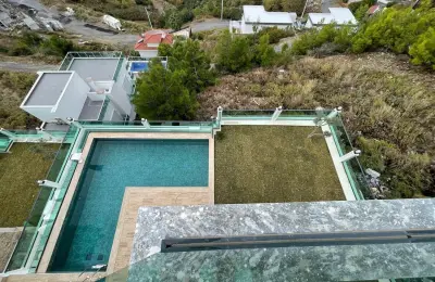 Ultra-Luxury 3-Story Detached Villa with Unobstructed Sea & Castle Views Eligible for Citizenship in Kargıcak, Alanya