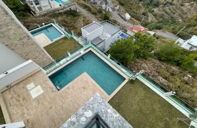 Ultra-Luxury 3-Story Detached Villa with Unobstructed Sea & Castle Views Eligible for Citizenship in Kargıcak, Alanya