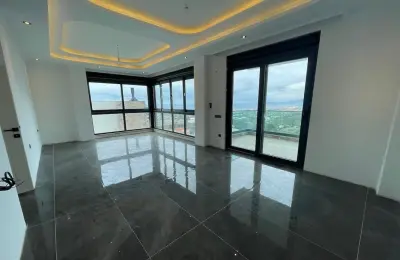 Ultra-Luxury 3-Story Detached Villa with Unobstructed Sea & Castle Views Eligible for Citizenship in Kargıcak, Alanya
