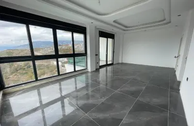 Ultra-Luxury 3-Story Detached Villa with Unobstructed Sea & Castle Views Eligible for Citizenship in Kargıcak, Alanya