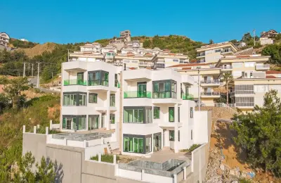 Ultra-Luxury 3-Story Detached Villa with Unobstructed Sea & Castle Views Eligible for Citizenship in Kargıcak, Alanya