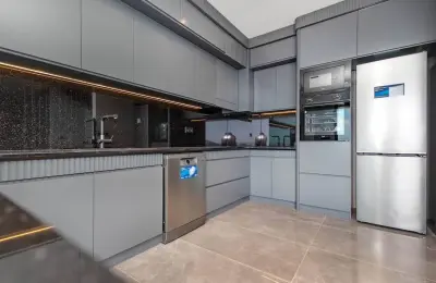 Fully Sea-View 3+1 Detached Villa Eligible for Residence Permit in Kargıcak, Alanya