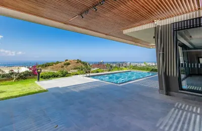 Fully Sea-View 3+1 Detached Villa Eligible for Residence Permit in Kargıcak, Alanya