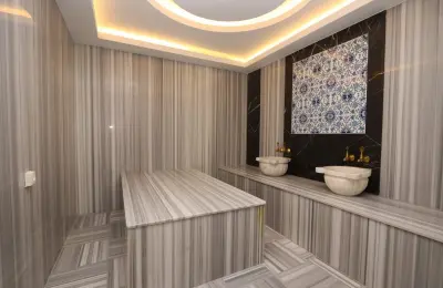 Luxury 4+1 Detached Villa for Sale in Kargicak Alanya