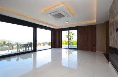 Luxury 4+1 Detached Villa for Sale in Kargicak Alanya