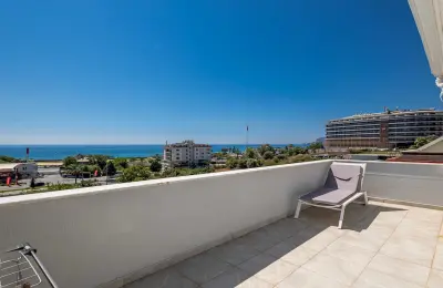 Kestel Residence'ta Satılık Kale ve Deniz Manzaralı Lüks 4+1 Dubleks Penthouse