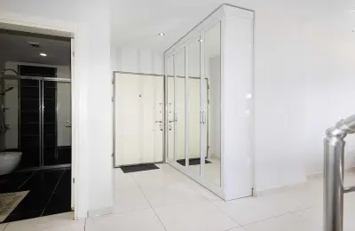Kestel Residence'ta Satılık Kale ve Deniz Manzaralı Lüks 4+1 Dubleks Penthouse