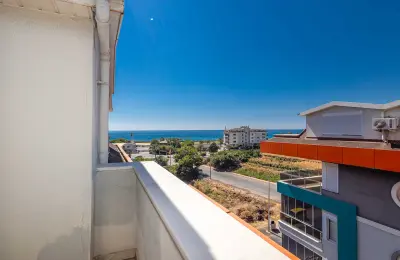 Kestel Residence'ta Satılık Kale ve Deniz Manzaralı Lüks 4+1 Dubleks Penthouse