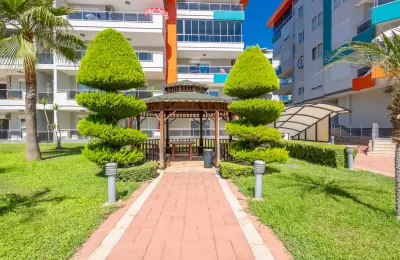 Kestel Residence'ta Satılık Kale ve Deniz Manzaralı Lüks 4+1 Dubleks Penthouse