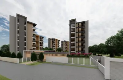 Элитные Квартиры 3+1 и 4+1 на Продажу в Кырджами Анталья — Участок 13 000 м², Теннисный Корт и СПА
