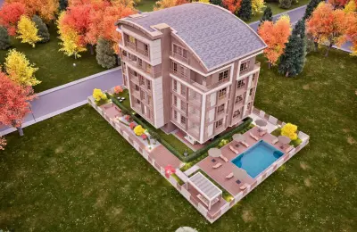 Эксклюзив: Роскошные квартиры в 250 м от пляжа Коньяалты в Лимане