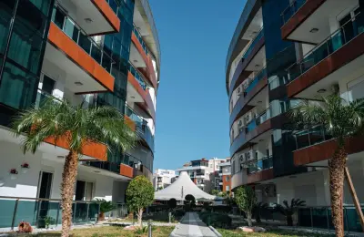 Fully Furnished VIP Apartments with High ROI in Onkel Residence, Konyaalti (600m to Beach)