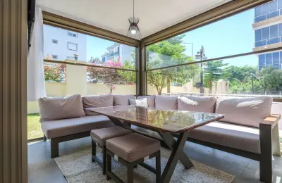 Konyaaltı Molla Yusuf'ta Tamamen Yenilenmiş ve Ayrı Girişli 4+1 Lüks Bahçe Dubleks Daire