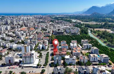 Konyaaltı Molla Yusuf'ta Tamamen Yenilenmiş ve Ayrı Girişli 4+1 Lüks Bahçe Dubleks Daire