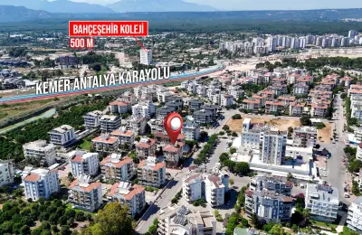 Konyaaltı Molla Yusuf'ta Tamamen Yenilenmiş ve Ayrı Girişli 4+1 Lüks Bahçe Dubleks Daire