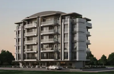 Le Marin Konyaalti: Sea View Apartments for Sale on the Main Road