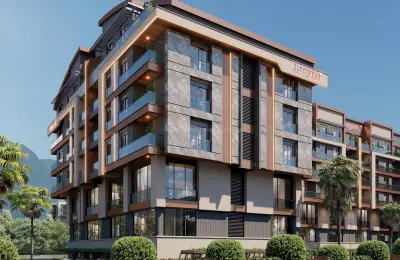 1-Bed Modern Apartments for Sale in Konyaaltı Sarısu | The Bronze