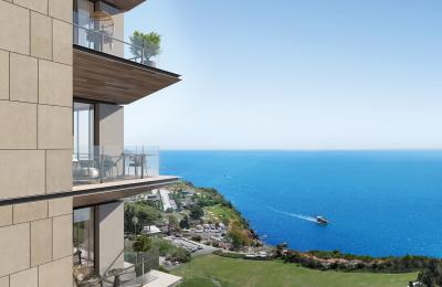 Eski Lara Yolu Falezlerinde Panoramik Deniz Manzaralı Akıllı VIP Daireler: La Mare Lara
