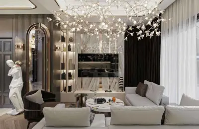 Exquisite 3+1 Detached Luxury Villa in Alanya Kızılcaşehir with Private Infinity Pool & Smart Home Tech