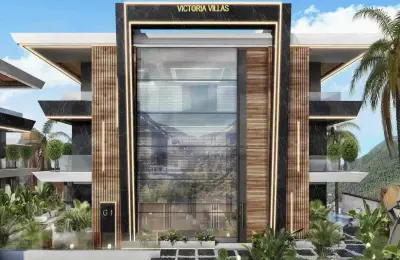 Exquisite 3+1 Detached Luxury Villa in Alanya Kızılcaşehir with Private Infinity Pool & Smart Home Tech