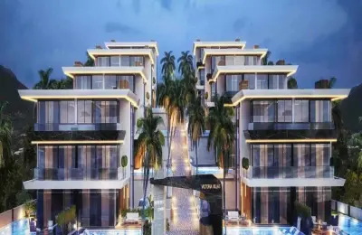 Exquisite 3+1 Detached Luxury Villa in Alanya Kızılcaşehir with Private Infinity Pool & Smart Home Tech