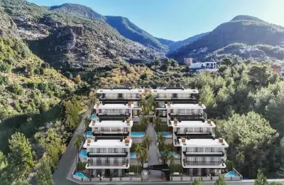 Exquisite 3+1 Detached Luxury Villa in Alanya Kızılcaşehir with Private Infinity Pool & Smart Home Tech