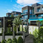 Sovereign 4-Bedroom Eco-Luxury Detached Villa in Alanya Kargıcak with Heated Wave Pool, Private Spa & Elevator