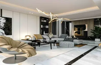 Sovereign 4-Bedroom Eco-Luxury Detached Villa in Alanya Kargıcak with Heated Wave Pool, Private Spa & Elevator