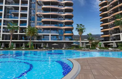 Luxury Apartments for Sale in Alanya Avsallar – Premium Residence with Rich Amenities