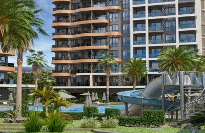 Luxury Apartments for Sale in Alanya Avsallar – Premium Residence with Rich Amenities