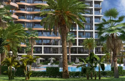 Luxury Apartments for Sale in Alanya Avsallar – Premium Residence with Rich Amenities