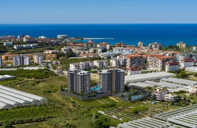 Luxury Apartments for Sale in Alanya Avsallar – Premium Residence with Rich Amenities