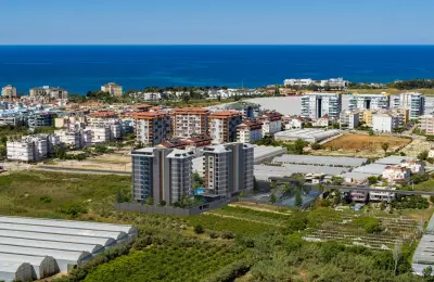 Luxury Apartments for Sale in Alanya Avsallar – Premium Residence with Rich Amenities