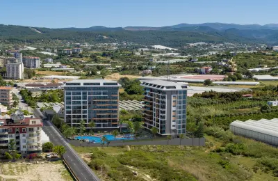 Luxury Apartments for Sale in Alanya Avsallar – Premium Residence with Rich Amenities