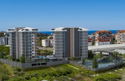 Luxury Apartments for Sale in Alanya Avsallar – Premium Residence with Rich Amenities
