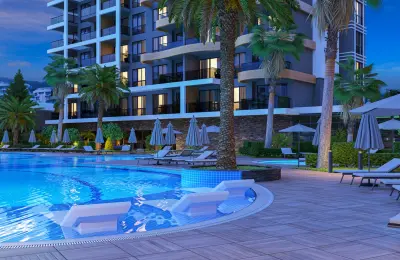 Luxury Apartments for Sale in Alanya Avsallar – Premium Residence with Rich Amenities