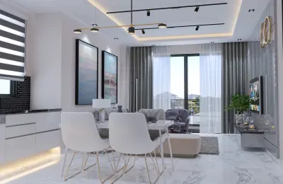 Luxury Apartments for Sale in Alanya Avsallar – Premium Residence with Rich Amenities
