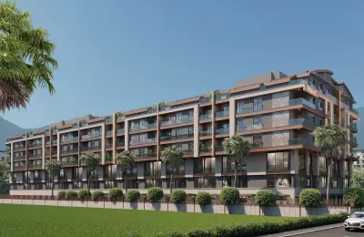 1-Bed Modern Apartments for Sale in Konyaaltı Sarısu | The Bronze