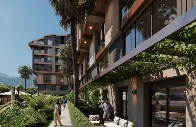 1-Bed Modern Apartments for Sale in Konyaaltı Sarısu | The Bronze