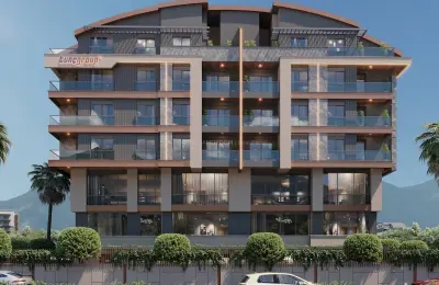 1-Bed Modern Apartments for Sale in Konyaaltı Sarısu | The Bronze