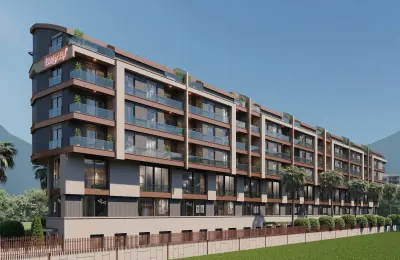 1-Bed Modern Apartments for Sale in Konyaaltı Sarısu | The Bronze
