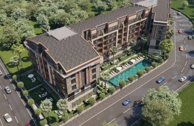 1-Bed Modern Apartments for Sale in Konyaaltı Sarısu | The Bronze