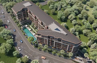 1-Bed Modern Apartments for Sale in Konyaaltı Sarısu | The Bronze