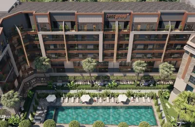 1-Bed Modern Apartments for Sale in Konyaaltı Sarısu | The Bronze