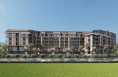 1-Bed Modern Apartments for Sale in Konyaaltı Sarısu | The Bronze