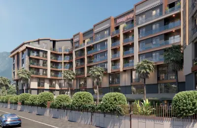 1-Bed Modern Apartments for Sale in Konyaaltı Sarısu | The Bronze