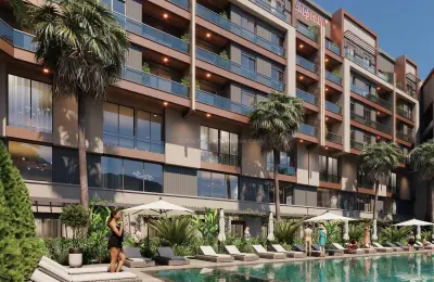1-Bed Modern Apartments for Sale in Konyaaltı Sarısu | The Bronze