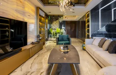 Luxury 3+1 Sea View Twins Villas for Sale in Alanya Bektas with Private Infinity Pool